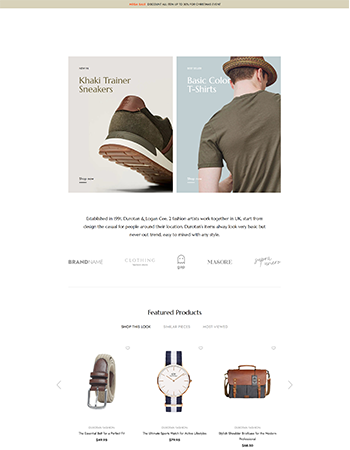 鞋子、T 恤、包包、手表