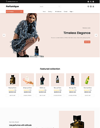 卖各类香水，涵盖了不同品牌（如 Gucci、Chanel 等）、不同风格（有适合男士、女士以及中性的款式）的香水产品