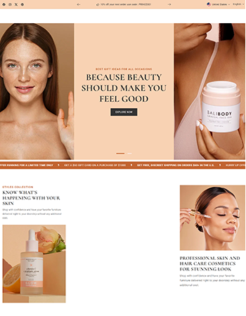 面霜、精华液、护肤油等，主打以纯净护肤方式帮助人们呵护肌肤、追求美丽