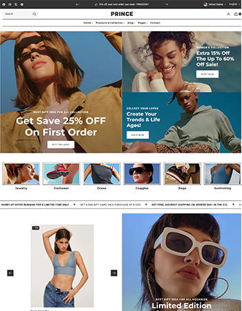 时尚类产品，涵盖服装、配饰