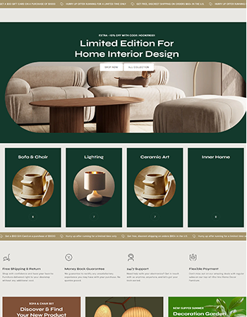 沙发、桌椅、灯具、陶瓷艺术品、家居装饰等家居内饰产品