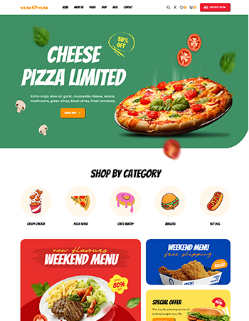 芝士披萨以及其他快餐食品，如炸鸡、汉堡、热狗等