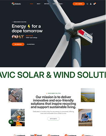 太阳能与风能相关的创新、环保能源解决方案及服务