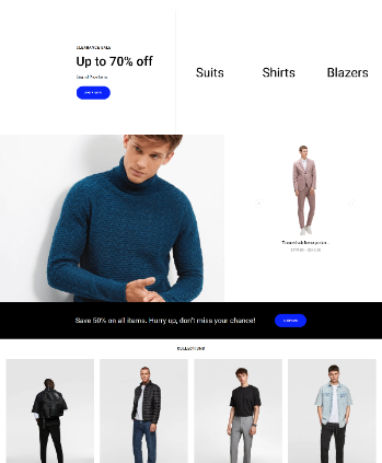 时尚男装、衣服