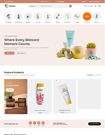 美妆护肤产品商城