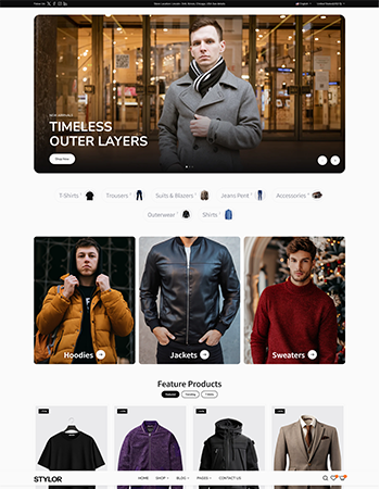 男士服装及配饰