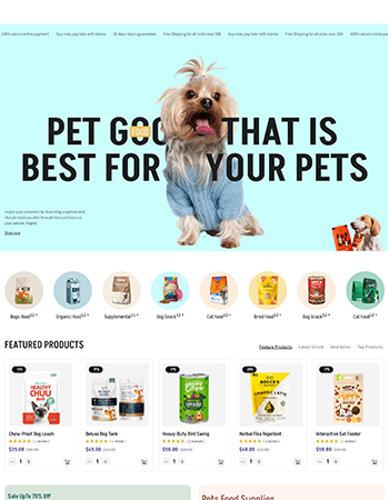 宠物食品及用品