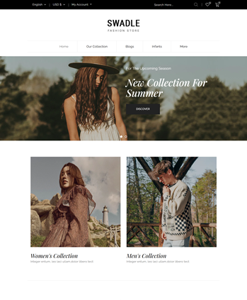 服装男装女装衣服杂货