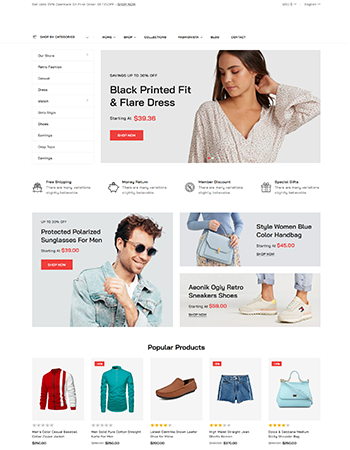 各类服饰、箱包等