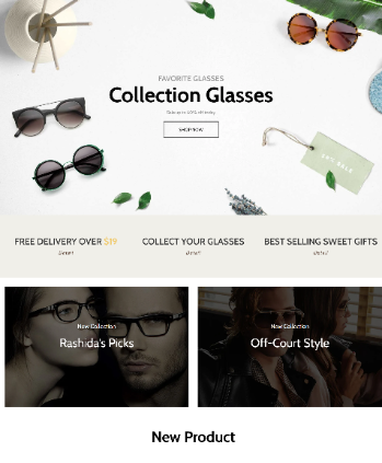 太阳镜、眼镜产品