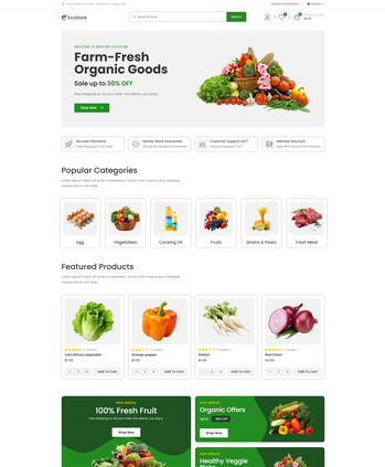 有机农产品售卖