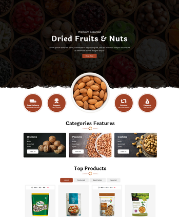 干果坚果类食品售卖