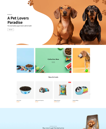 宠物食品及用品售卖