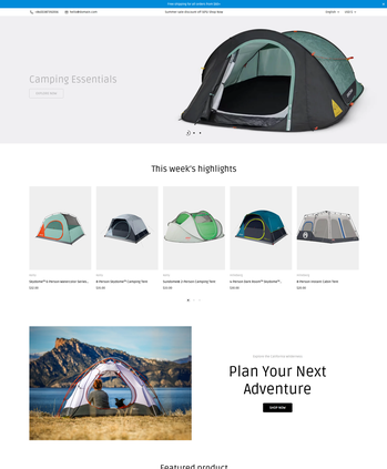 各类露营帐篷售卖