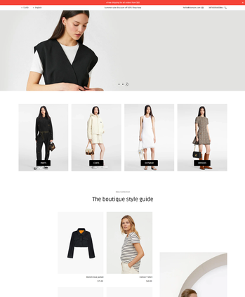 时尚女装及配饰售卖