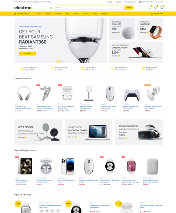 电子设备及配件售卖