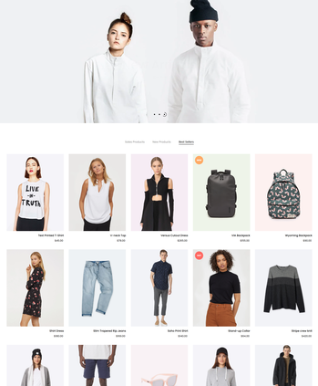 时尚服饰及配饰售卖