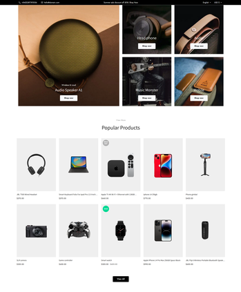 各类电子设备售卖