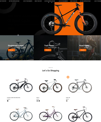 各类自行车售卖