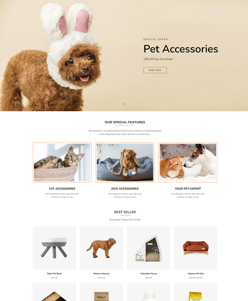 各类宠物用品售卖