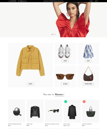 时尚女装及配饰售卖