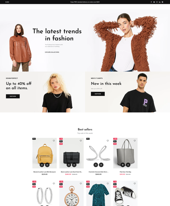 时尚服饰及配饰售卖