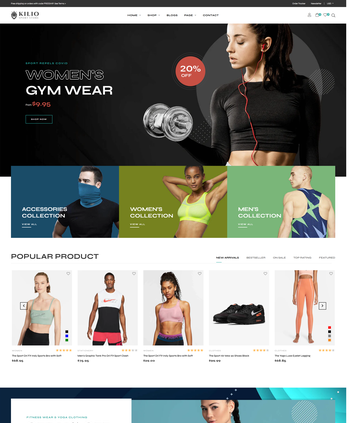 健身相关服装产品