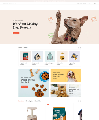 宠物食品与用品