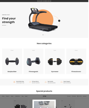 健身器材与用品