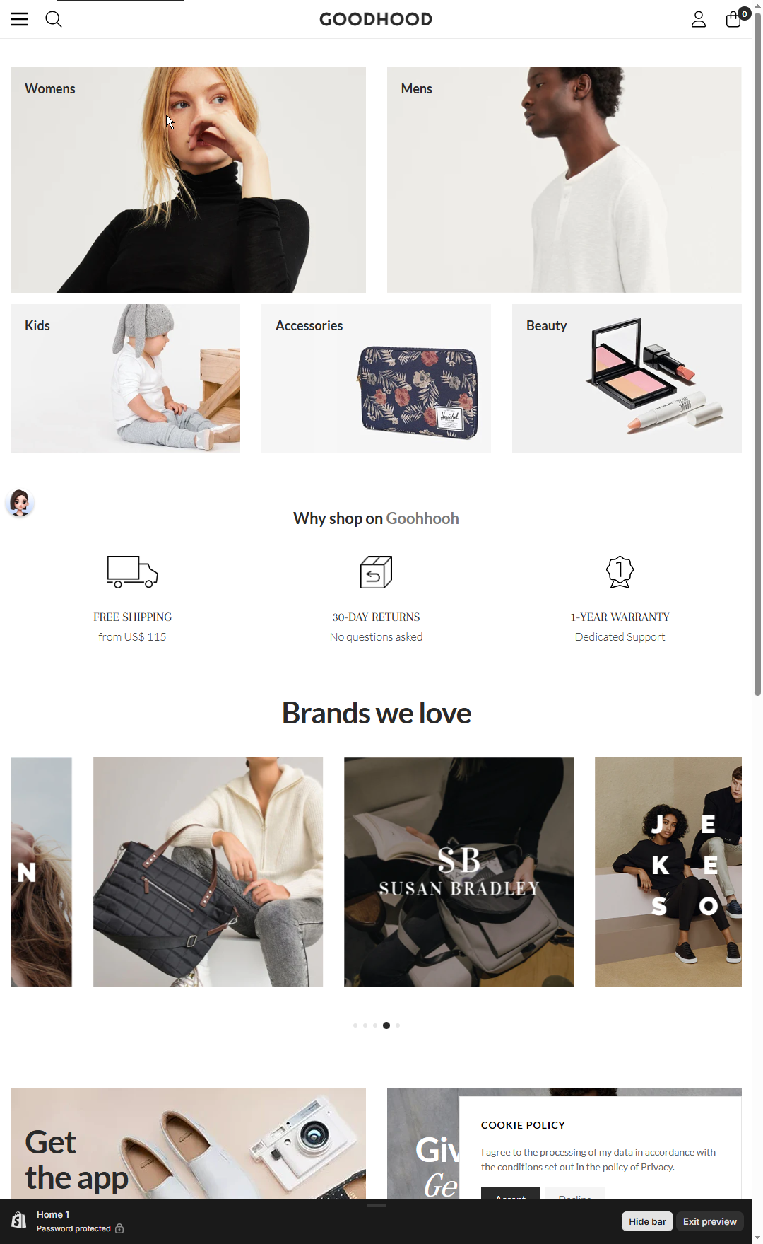 服装百货，鞋子