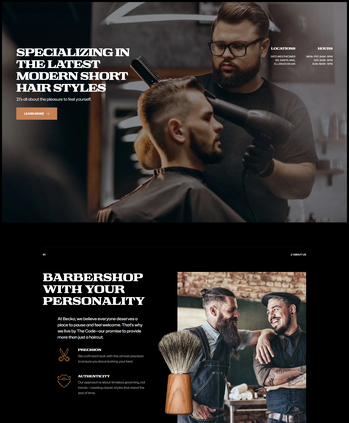 美发沙龙与男士理发店