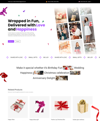 礼品店（礼品 / 装饰 / 庆典）